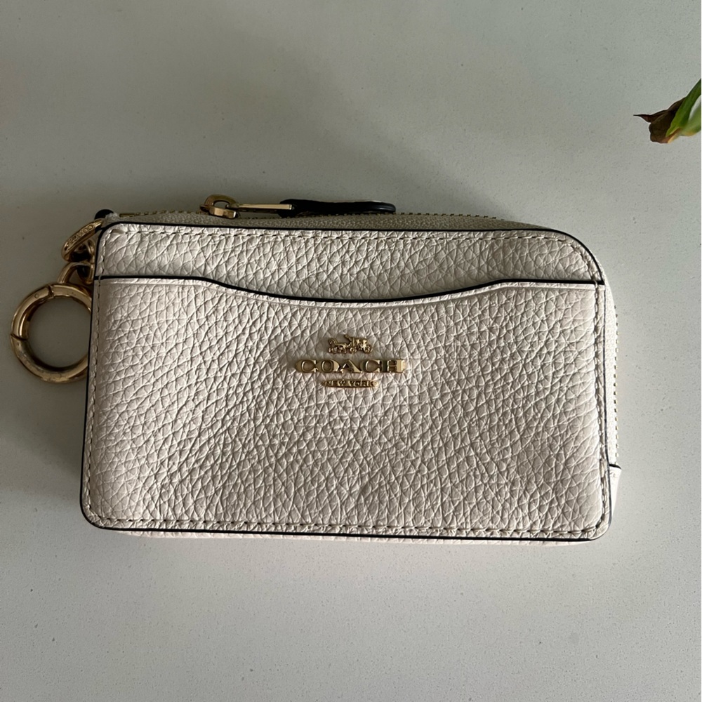 Coach keychain wallet!!